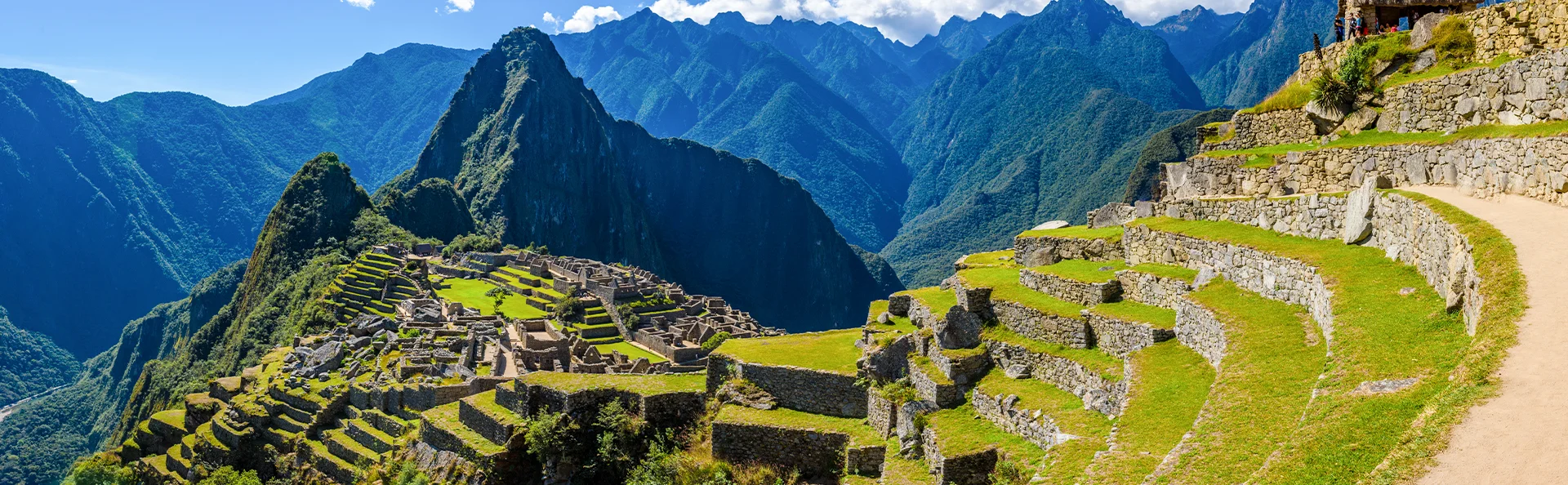 Näkymä Machu Picchulle Perussa