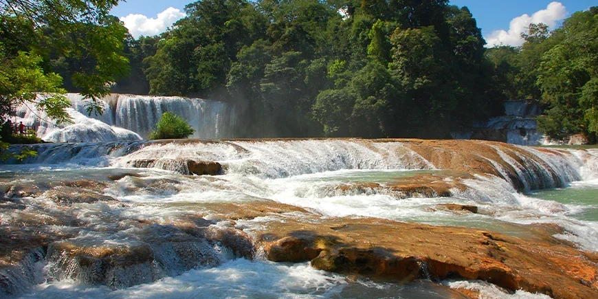 Agua Azul Meksikossa