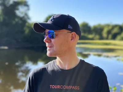 TourCompassin johtaja Claus Pantanalissa